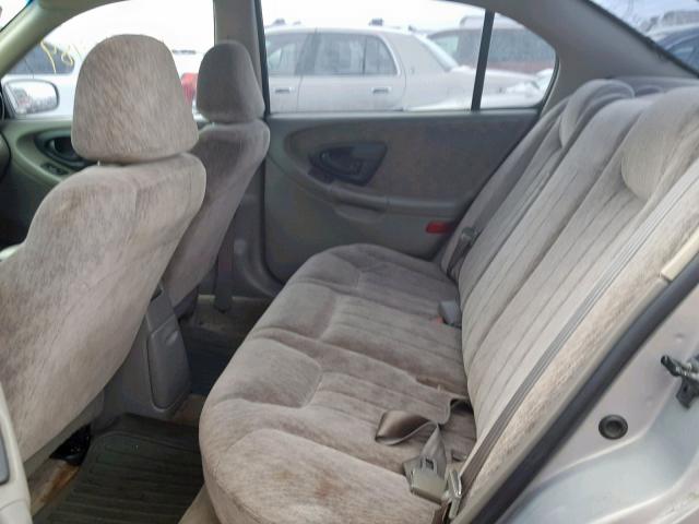 1G1NE52J0Y6347257 - 2000 CHEVROLET MALIBU LS GRAY photo 6