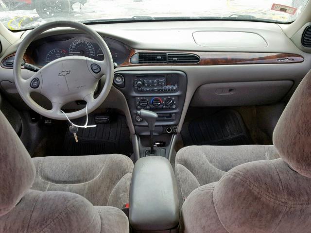 1G1NE52J0Y6347257 - 2000 CHEVROLET MALIBU LS GRAY photo 9