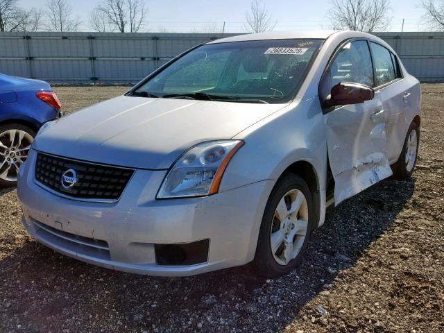 3N1AB61E27L607111 - 2007 NISSAN SENTRA 2.0 SILVER photo 2