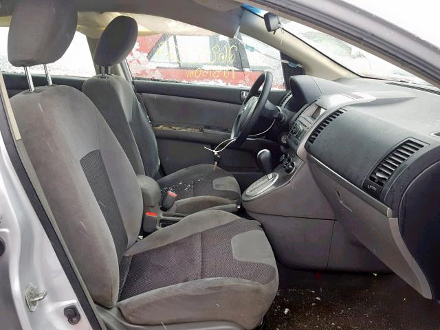 3N1AB61E27L607111 - 2007 NISSAN SENTRA 2.0 SILVER photo 5