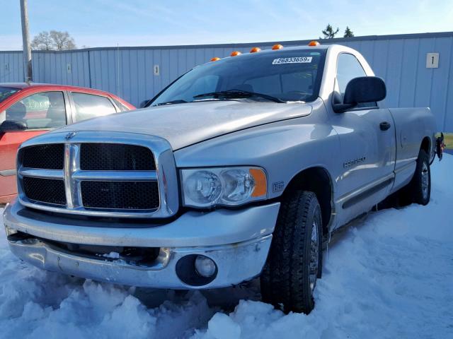 3D7KA26D44G281013 - 2004 DODGE RAM 2500 S Արծաթագույն լուսանկար 2