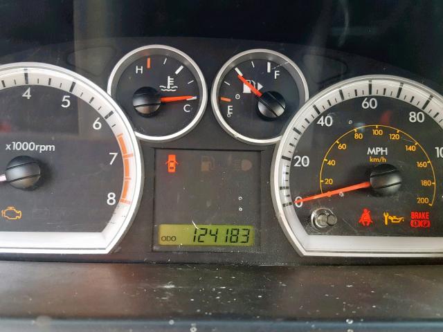 KL1TD56E49B611871 - 2009 CHEVROLET AVEO LS RED photo 8