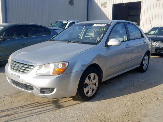 KNAFE121185522333 - 2008 KIA SPECTRA EX SILVER photo 2