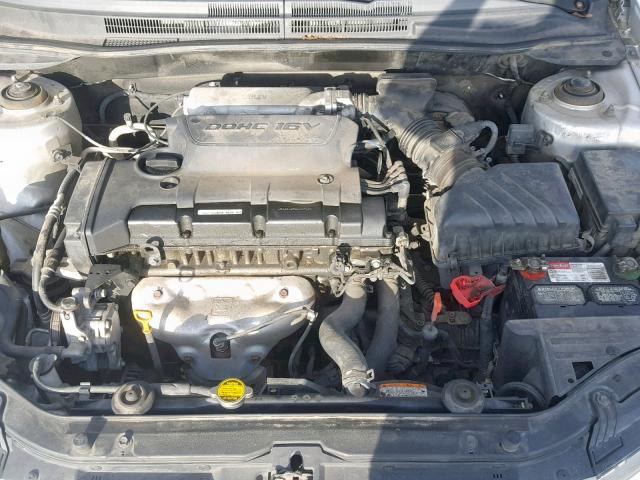 KNAFE121185522333 - 2008 KIA SPECTRA EX SILVER photo 7