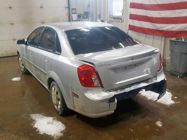 KL5JD56Z95K195884 - 2005 SUZUKI FORENZA S SILVER photo 3