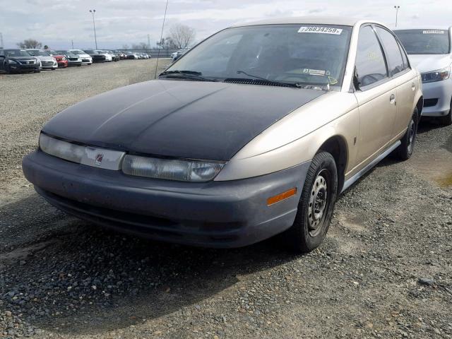 1G8ZH5281TZ274155 - 1996 SATURN SL1 TAN photo 2