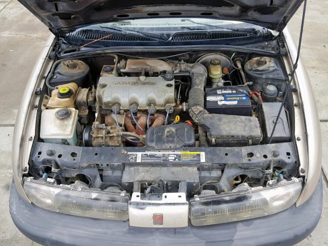 1G8ZH5281TZ274155 - 1996 SATURN SL1 TAN photo 7