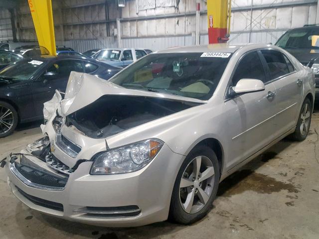 1G1ZC5E03CF249777 - 2012 CHEVROLET MALIBU 1LT თაფლისფერი ფოტო 2