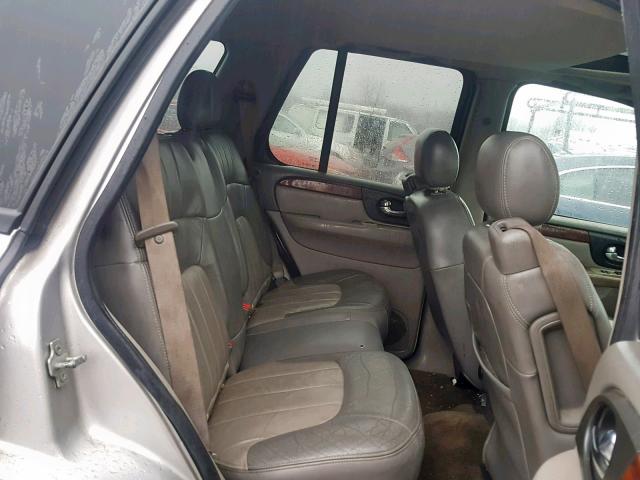 1GKDS13S042427272 - 2004 GMC ENVOY SILVER photo 6