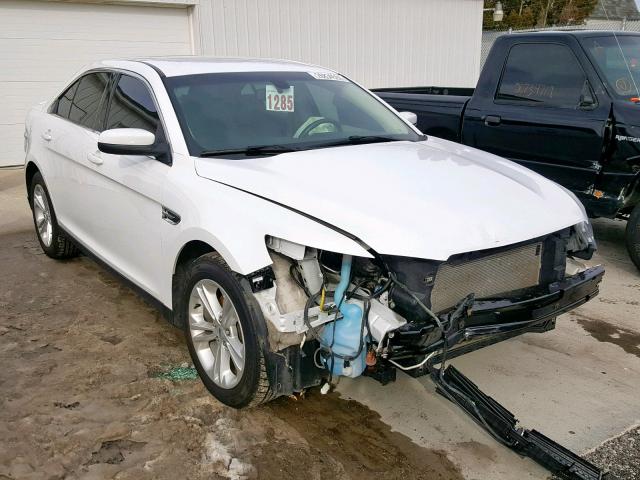 1FAHP2H80EG108448 - 2014 FORD TAURUS SEL WHITE photo 1