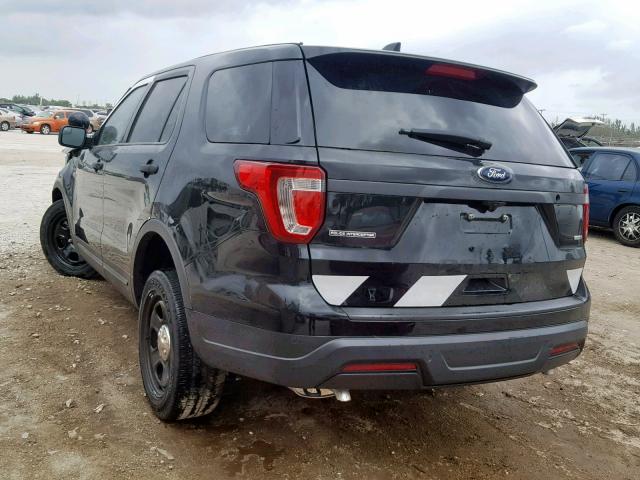 1FM5K8AR6JGB92721 - 2018 FORD EXPLORER P TWO TONE photo 3