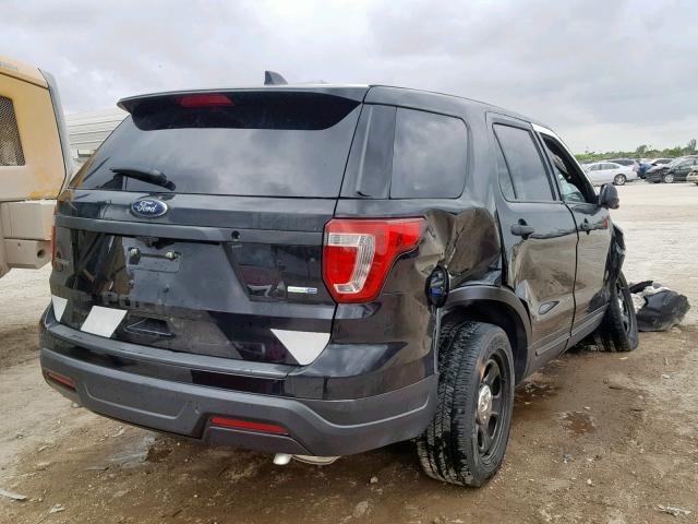 1FM5K8AR6JGB92721 - 2018 FORD EXPLORER P TWO TONE photo 4