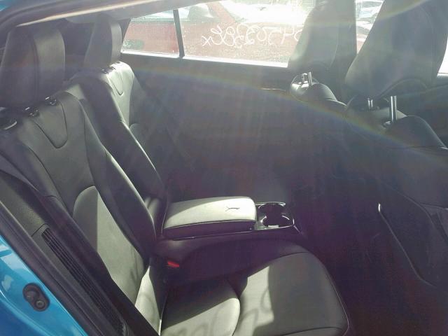 JTDKARFP8H3017802 - 2017 TOYOTA PRIUS PRIM ლურჯი ფოტო 6