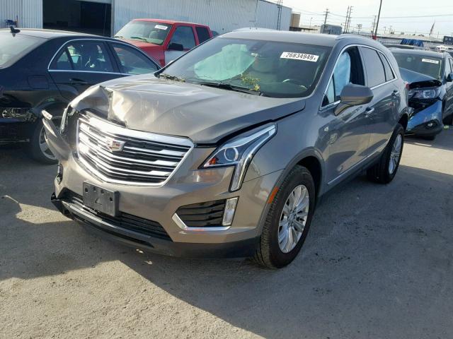 1GYKNARSXHZ263778 - 2017 CADILLAC XT5 BEIGE photo 2