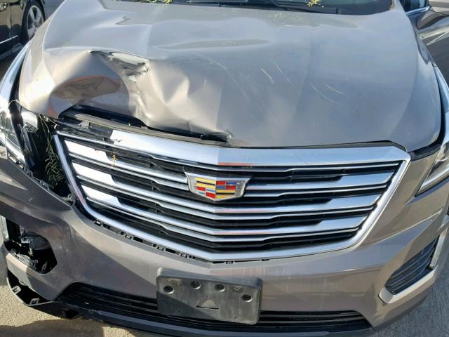 1GYKNARSXHZ263778 - 2017 CADILLAC XT5 BEIGE photo 7