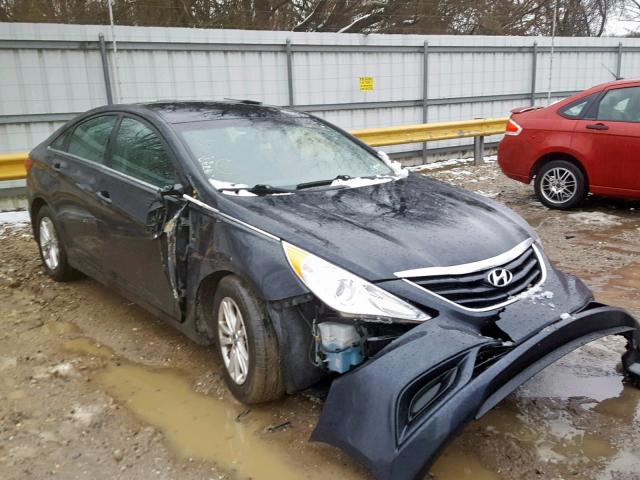 5NPEB4AC0DH684041 - 2013 HYUNDAI SONATA GLS BLUE photo 1