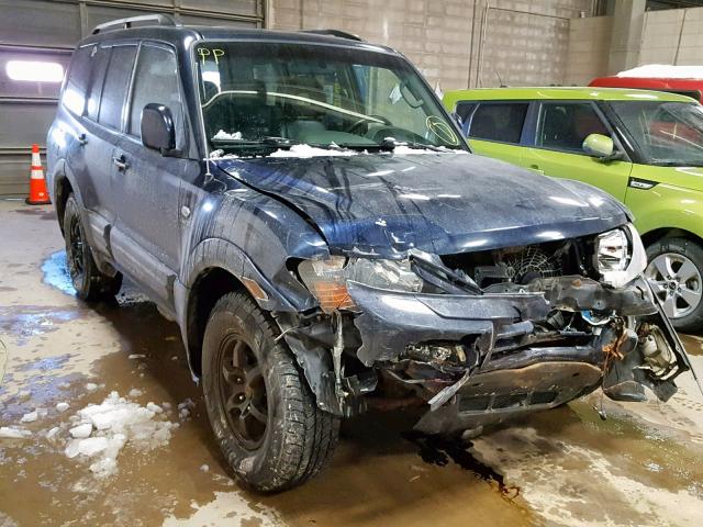 JA4MW51R72J071391 - 2002 MITSUBISHI MONTERO LI BLUE photo 1