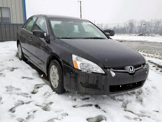 1HGCM55363A105398 - 2003 HONDA ACCORD LX BLACK photo 1