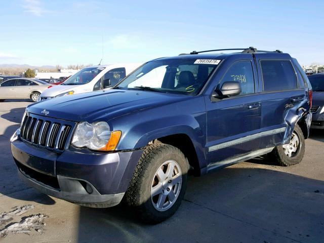 1J8GR48K69C547876 - 2009 JEEP GRAND CHER BLUE photo 2