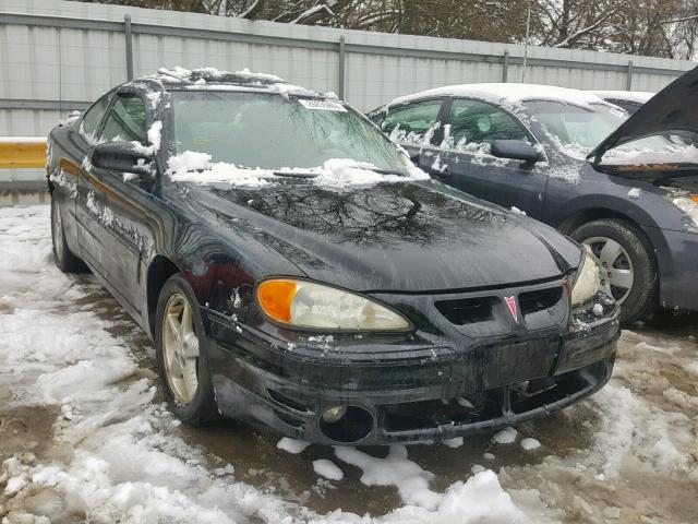 1G2NV12EXYM785240 - 2000 PONTIAC GRAND AM G BLACK photo 1