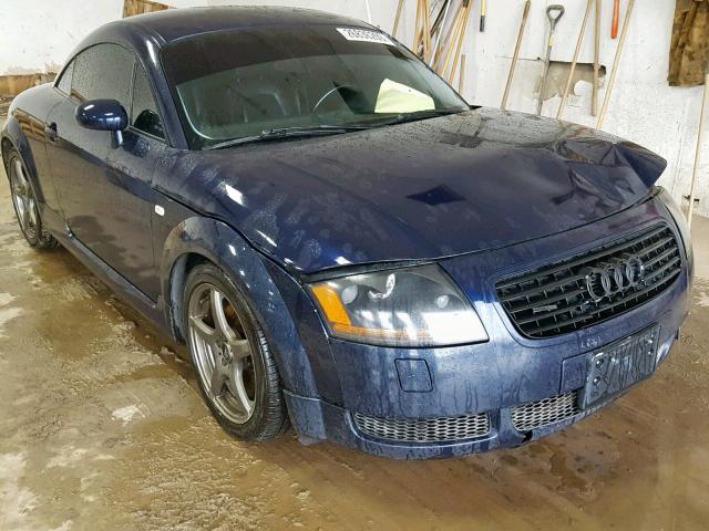 TRUWX28N921008036 - 2002 AUDI TT QUATTRO BLUE photo 1