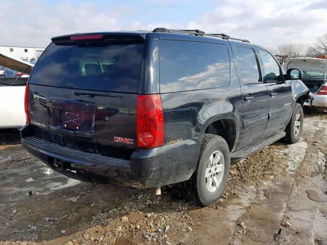 1GKFK163X7R209333 - 2007 GMC YUKON XL K BLACK photo 4