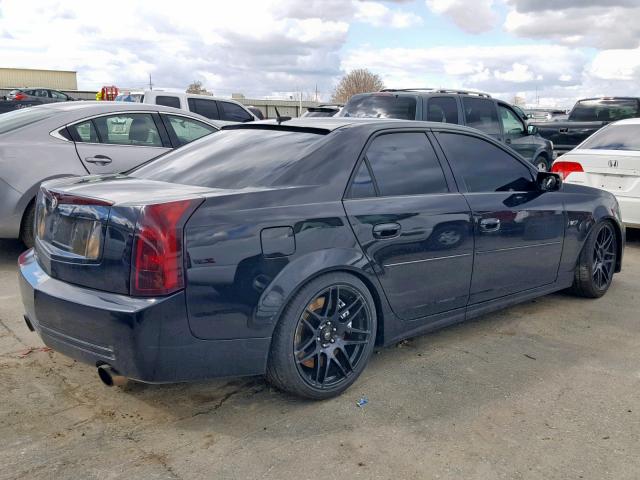 1G6DN56S550163343 - 2005 CADILLAC CTS-V BLACK photo 4