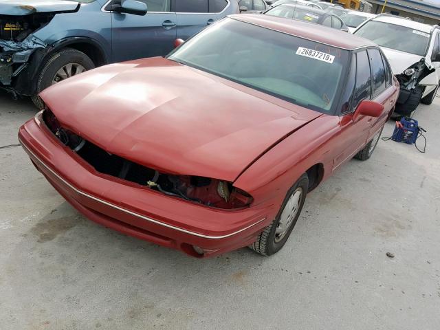 1G2HX52K8VH217738 - 1997 PONTIAC BONNEVILLE RED photo 2