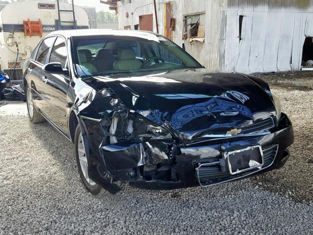 2G1WU583889206896 - 2008 CHEVROLET IMPALA LTZ BLACK photo 1