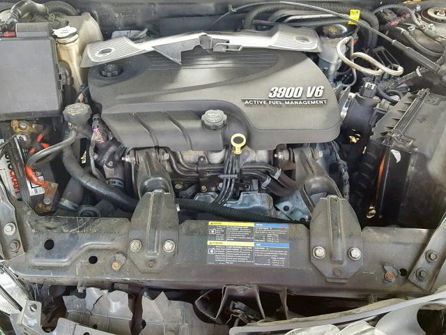 2G1WU583889206896 - 2008 CHEVROLET IMPALA LTZ BLACK photo 7