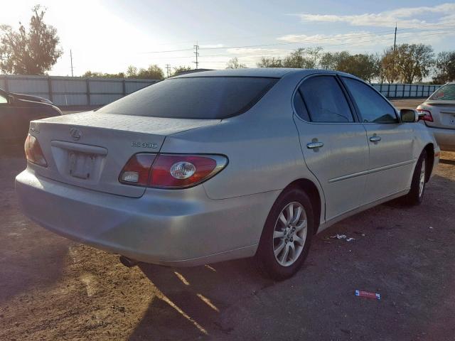 JTHBA30GX45000485 - 2004 LEXUS ES 330 BEIGE photo 4