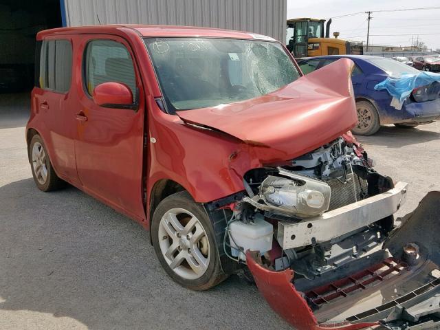 JN8AZ28R99T125510 - 2009 NISSAN CUBE BASE RED photo 1