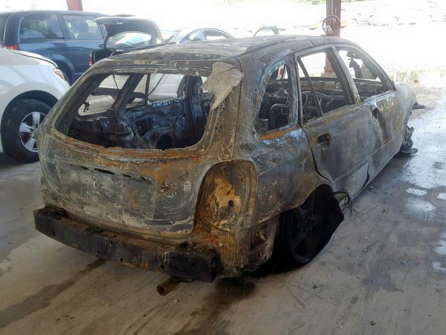 JM1BJ245321554556 - 2002 MAZDA PROTEGE PR BURN photo 4