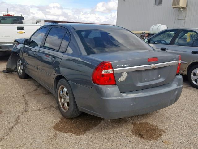 1G1ZS58F57F311835 - 2007 CHEVROLET MALIBU LS CHARCOAL photo 3