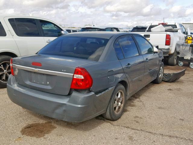 1G1ZS58F57F311835 - 2007 CHEVROLET MALIBU LS CHARCOAL photo 4