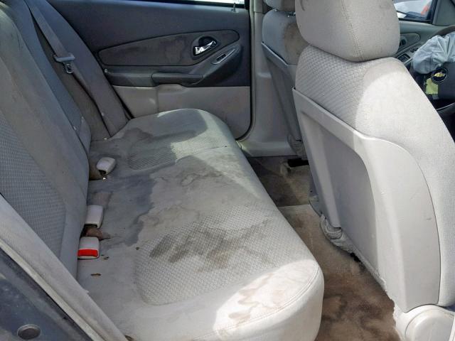 1G1ZS58F57F311835 - 2007 CHEVROLET MALIBU LS CHARCOAL photo 6