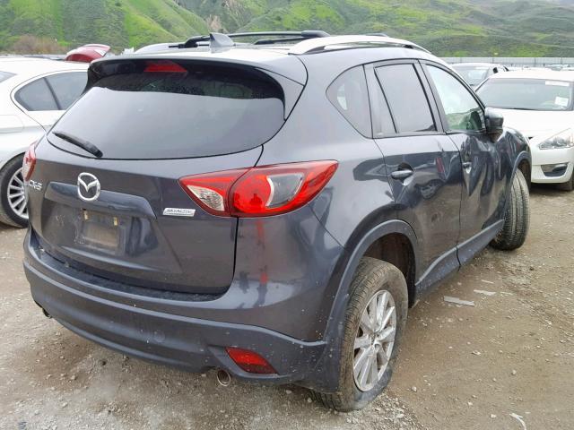 JM3KE2CY8E0346674 - 2014 MAZDA CX-5 TOURI CHARCOAL photo 4