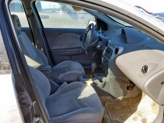 1G8AL52F74Z134218 - 2004 SATURN ION LEVEL SILVER photo 5