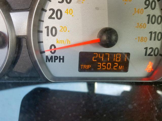 1G8AL52F74Z134218 - 2004 SATURN ION LEVEL SILVER photo 8