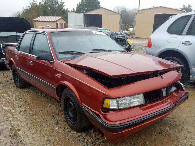 1G3AL54N6N6336545 - 1992 OLDSMOBILE CUTLASS CI RED photo 1