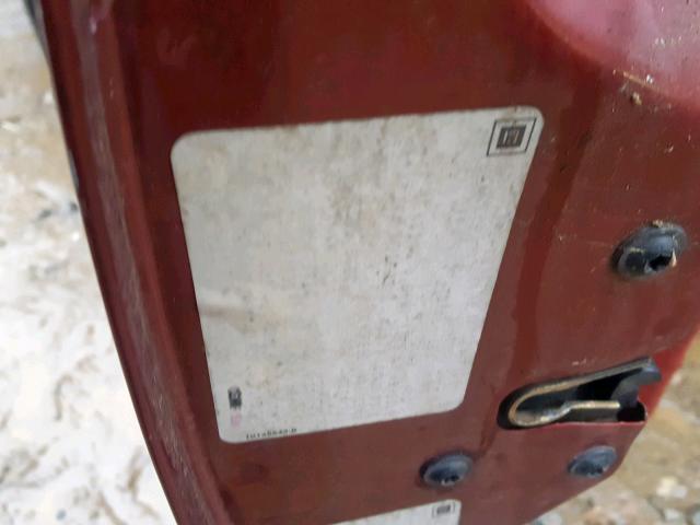 1G3AL54N6N6336545 - 1992 OLDSMOBILE CUTLASS CI RED photo 10