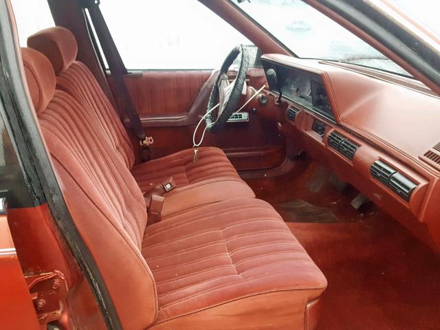 1G3AL54N6N6336545 - 1992 OLDSMOBILE CUTLASS CI RED photo 5