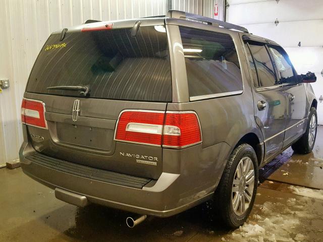 5LMJJ2J59BEJ06100 - 2011 LINCOLN NAVIGATOR ნაცრისფერი ფოტო 4