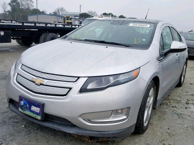 1G1RA6E47CU111606 - 2012 CHEVROLET VOLT SILVER photo 2