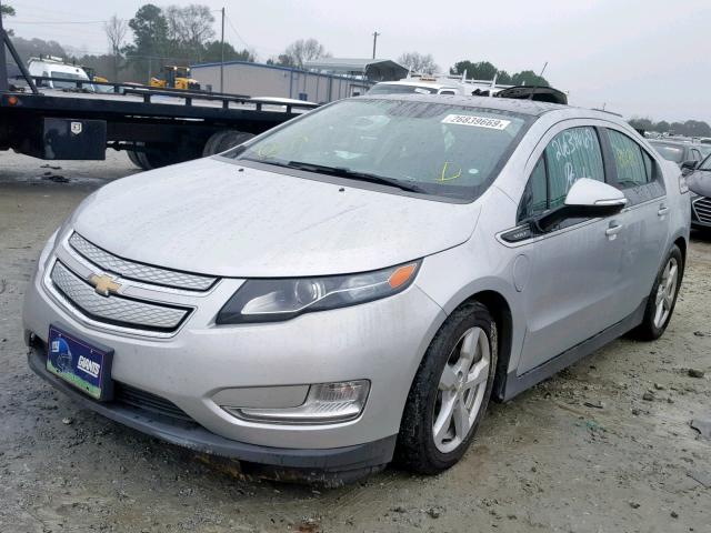 1G1RA6E47CU111606 - 2012 CHEVROLET VOLT SILVER photo 9