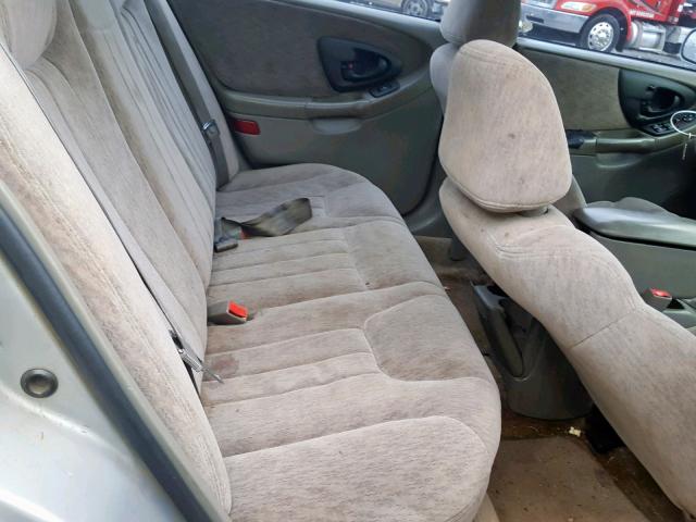 1G1NE52J5Y6100512 - 2000 CHEVROLET MALIBU LS GRAY photo 6