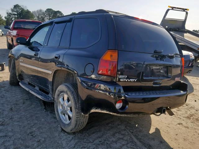 1GKDS13S362149471 - 2006 GMC ENVOY BLACK photo 3