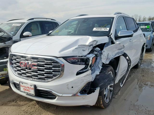 3GKALSEX8KL131121 - 2019 GMC TERRAIN DE WHITE photo 2