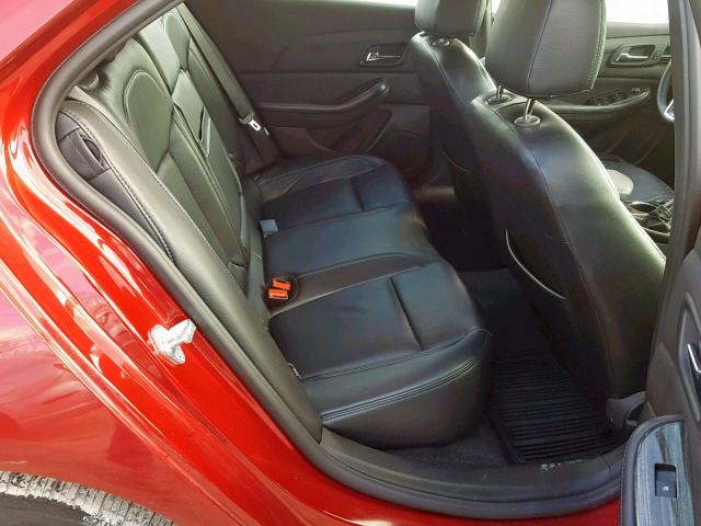 1G11C5SL9EF281602 - 2014 CHEVROLET MALIBU 1LT 红色 照片 6