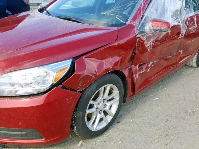 1G11C5SL9EF281602 - 2014 CHEVROLET MALIBU 1LT 红色 照片 9